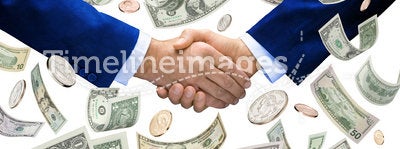 Money Handshake Deal Investors