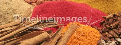 A close up of some spices II