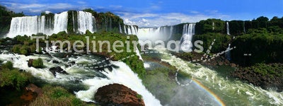 Iguazu Falls panoramic