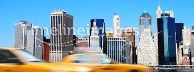 Cabs in Manhattan