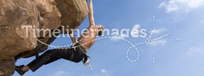 Extreme Rock Climbing