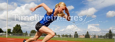 Track athlete