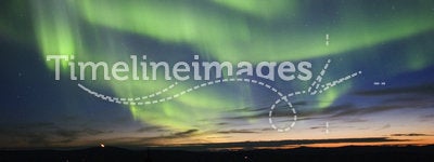 Filli the sky with northern light
