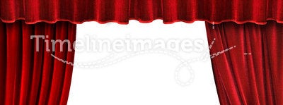 Red Velvet Theater curtains