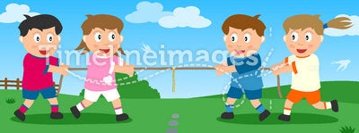 Tug of War in the Park