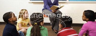 Teacher Reading to Students