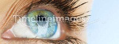 Eye of woman