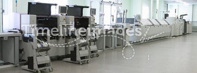 Automatic computer production line