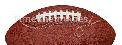 Football with Clipping Path