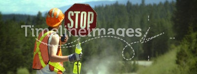Stop road construction