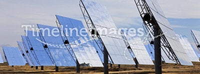 Renewable Green Energy Solar Mirror Panels