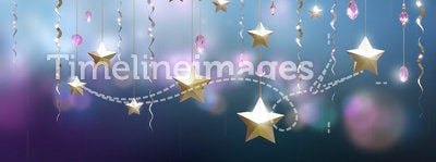 Glamour party abstract background