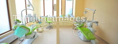 Twin dental chairs (dentists office)