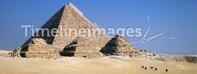 Pyramids on Horseback