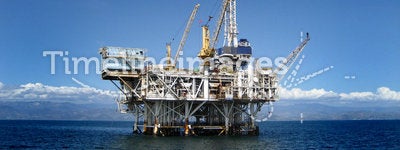 Offshore Oil Rig Drilling Platform