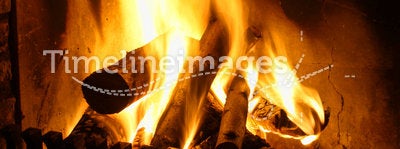 Open fire place