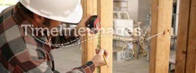 Construction Electrician Measuring