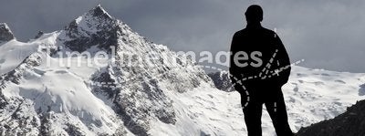 Mountain and man
