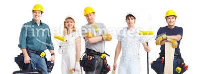 Contractors workers