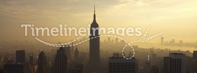 New York Skyline at dusk