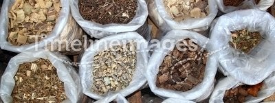 Herbal natural medicines vegetal herbs