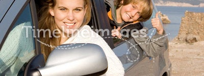 Family car hire or rental