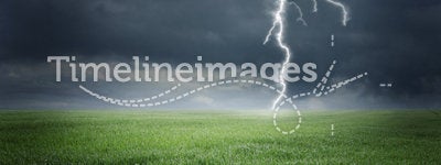 Storm on the field II