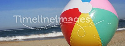 Beachball on Beach