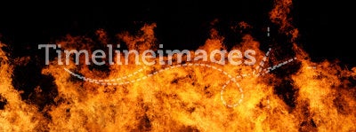 Fire panorama XXL file