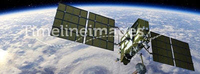 Modern GPS satellite