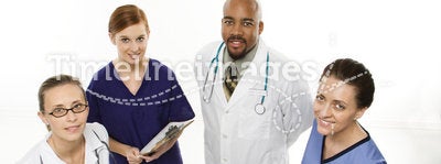 Healthcare workers portrait