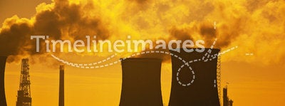 Oil refinery pollution