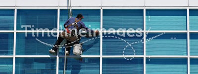 A window cleaner