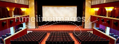 Hall of a cinema
