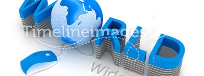 World Wide Web - computer mouse and globe
