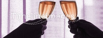 Champagne (Red Wine) Toast