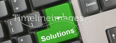 Keyboard - green key Solutions