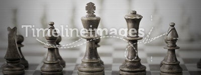Chess game abstract