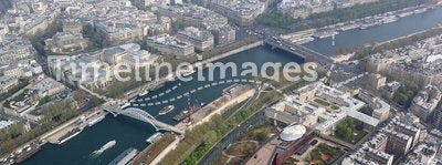 Seine River Aerial View