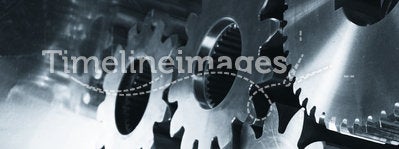 Gear machinery in titanium