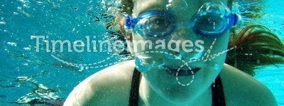 Swim underwater