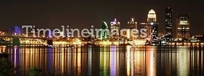 Louisville kentucky cityscape