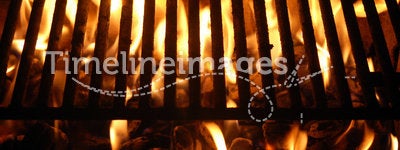 BBQ grill fire