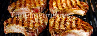 Barbecue Pork chops
