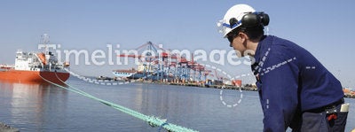 Engineer ship and port
