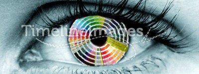 Colour Wheel Eye