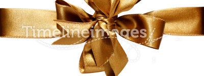 Golden Bow & Ribbon