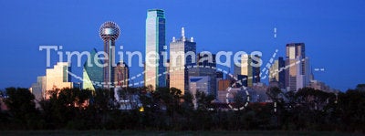 Downtown Dallas, Texas Skyline
