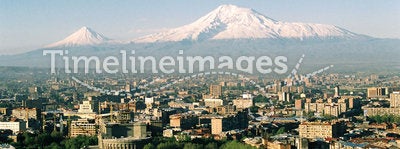 Mt. Ararat at Yerevan, Armenia