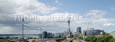Rush Hour In Auckland, New Zealand